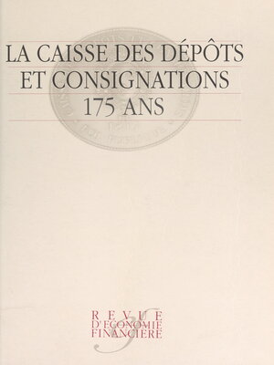 cover image of La Caisse des dépôts et consignations, 175 ans